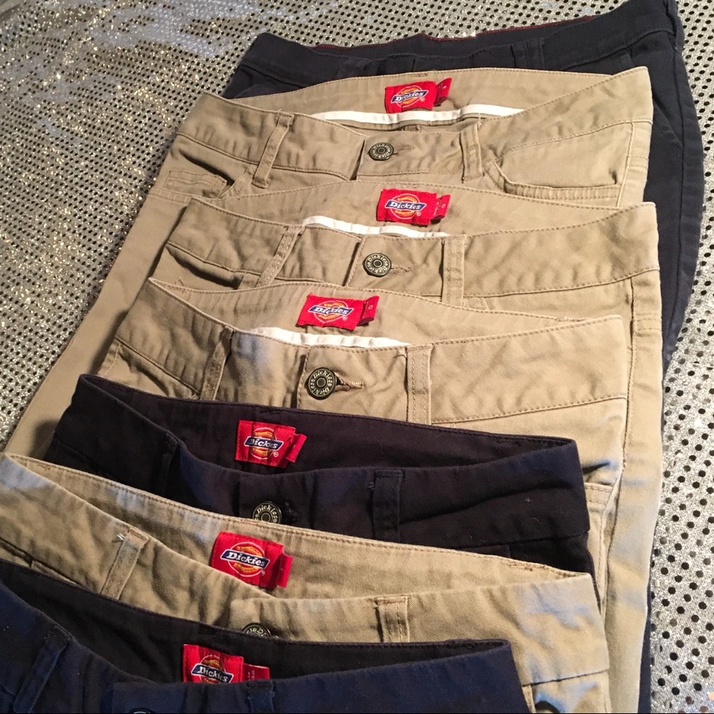 Girls Uniform Dickies pants and shorts